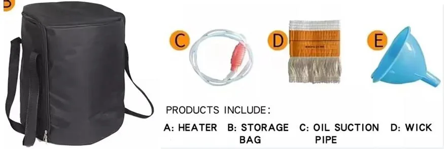 Portable Outdoor Camping Multi-Functional Outdoor Patio Gas Heater Gas Fireplace Heater